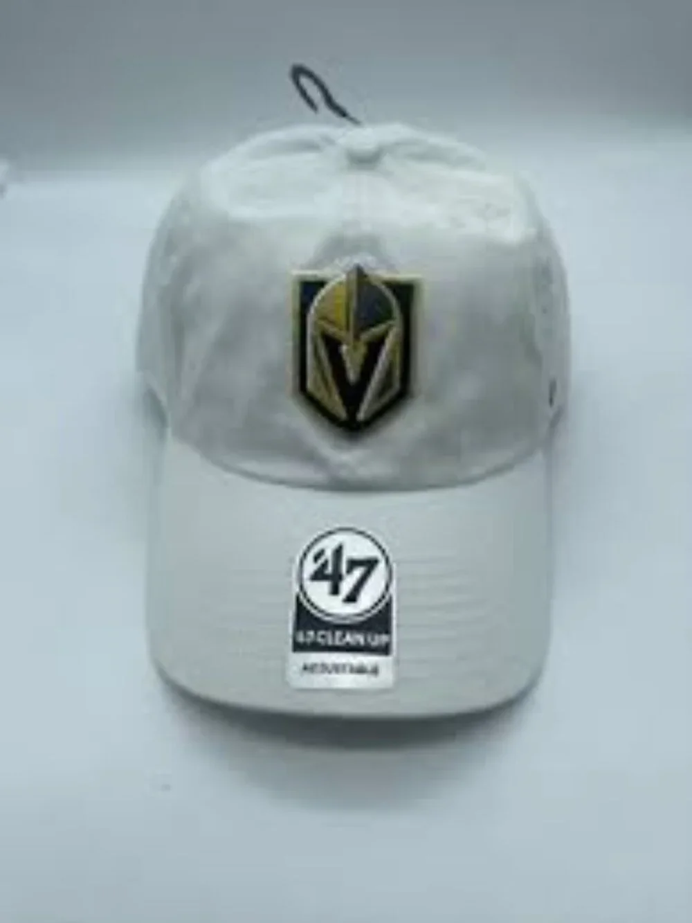 Men's '47 Gray Vegas Golden Knights Clean up Adjustable Hat